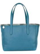 Stella Mccartney East/west Tote Bag, Women's, Blue, Artificial Leather/metal (other)