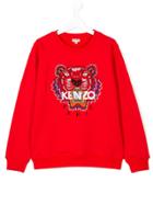Kenzo Kids Teen Tiger Sweatshirt - Red