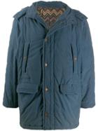 Missoni Pre-owned 1990s Padded Coat - Blue