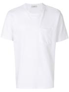 Pringle Of Scotland Vertical Stripe T-shirt - White