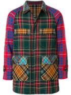 Comme Des Garçons Vintage Multi-plaid Shirt Jacket - Multicolour