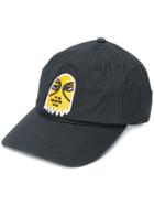 Haculla Embroidered Face Cap - Black