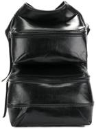 Rick Owens Double Cargo Backpack - Black