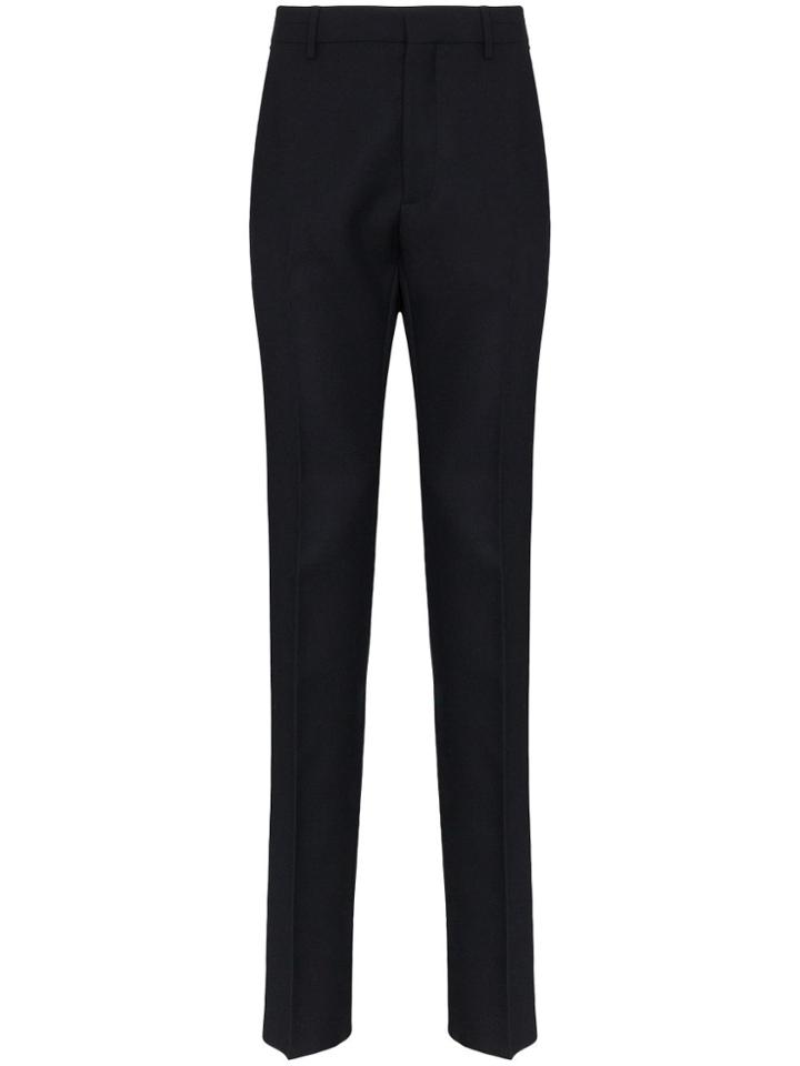 Bottega Veneta Straight Tailored Trousers - Blue