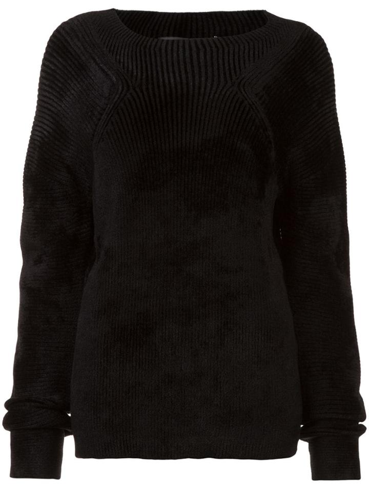 Haider Ackermann Ribbed Jumper - Black