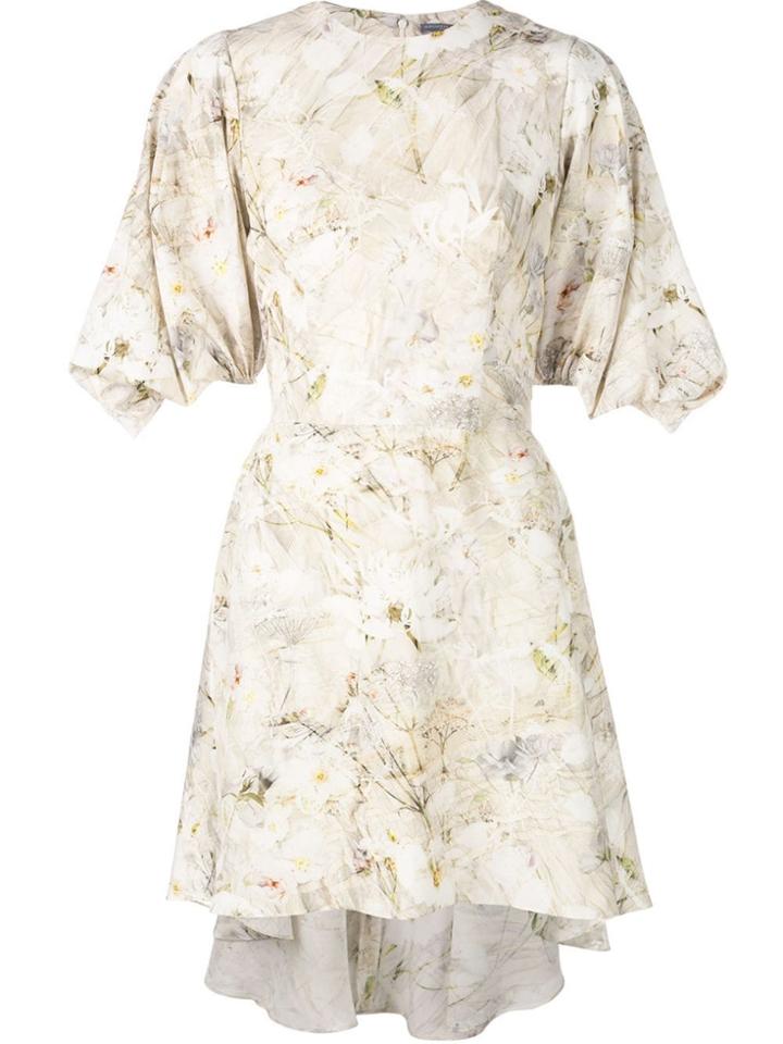 Alexander Mcqueen Pale Ophelia Dress - Multicolour