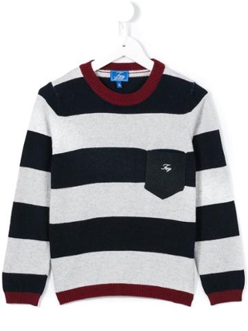 Fay Kids Striped Jumper