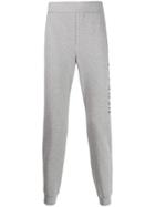 Versace Logo Print Track Trousers - Grey
