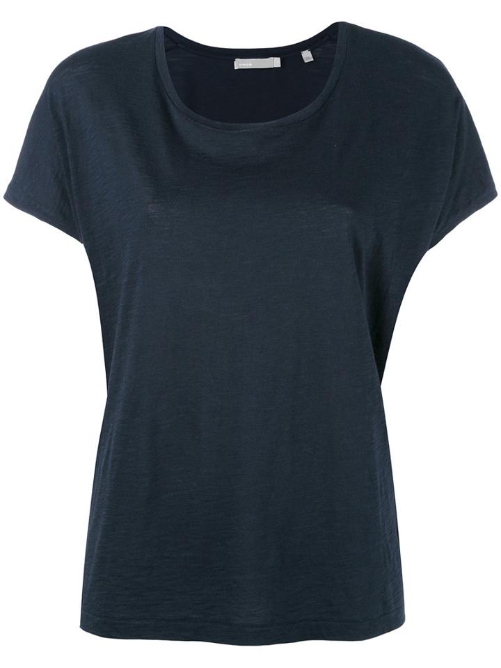 Vince - Loose Fit T-shirt - Women - Supima Cotton - Xs, Women's, Black, Supima Cotton