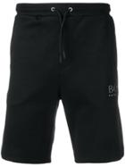 Boss Hugo Boss Side Logo Track Shorts - Black