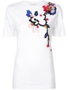 Prabal Gurung Sequin Embroidered Tee - White