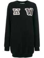 Off-white Ww Sweater Dress - Black