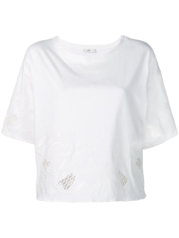 Closed Embroidered T-shirt - White