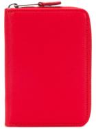Maison Margiela Zipped Card Holder - Red