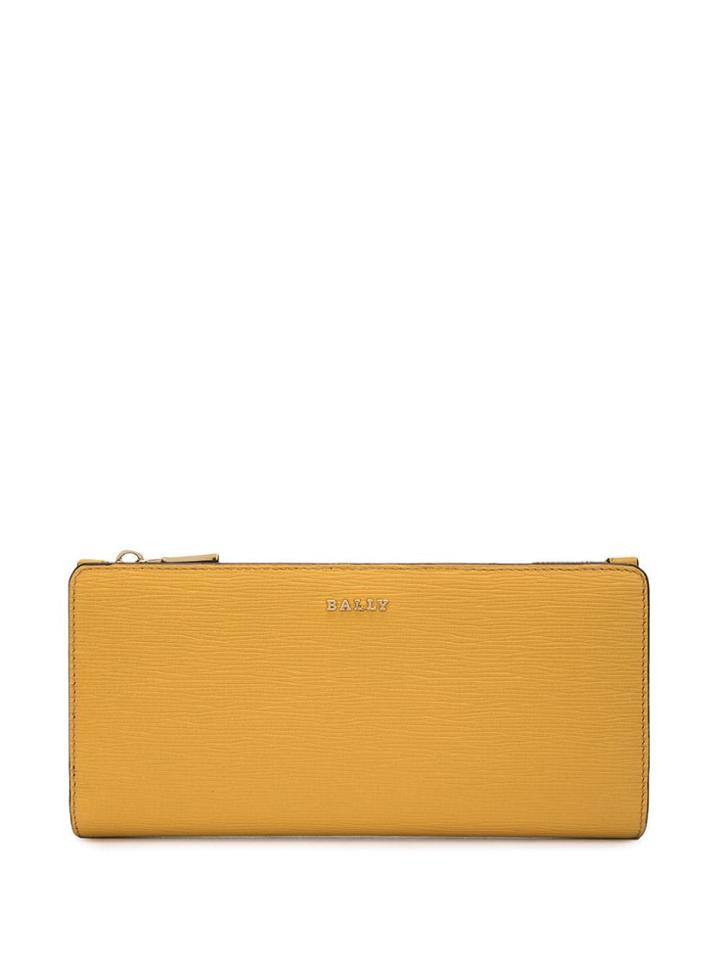 Bally Lill Continental Wallet - Yellow