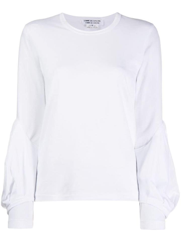 Comme Des Garçons Comme Des Garçons Longsleeved T-shirt - White