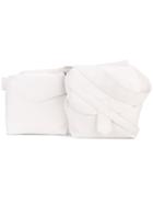 Marni - Two Part Saddle Camera Style Bags - Women - Calf Leather - One Size, White, Calf Leather
