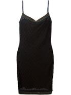 Christian Dior Vintage Crystal Embellished Dress, Women's, Size: 38, Black