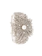 Oscar De La Renta Pearl Burst Cuff - Metallic