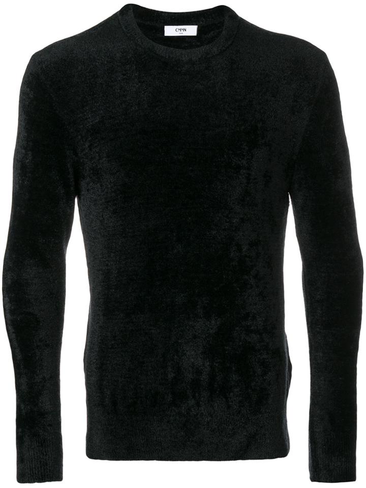 Cmmn Swdn Relaxed Long Sleeved Jumper - Black