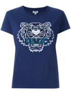 Kenzo Tiger T-shirt, Women's, Size: Large, Blue, Cotton