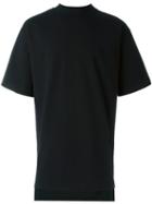 Études Mock Neck T-shirt, Men's, Size: Large, Black, Cotton