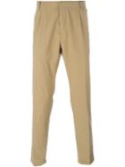 Ami Alexandre Mattiussi Chino Trousers, Men's, Size: M, Brown, Cotton