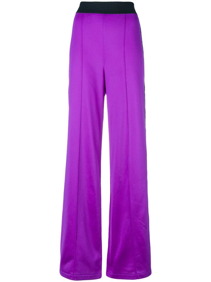 Amen Side Panel Track Pants - Pink & Purple
