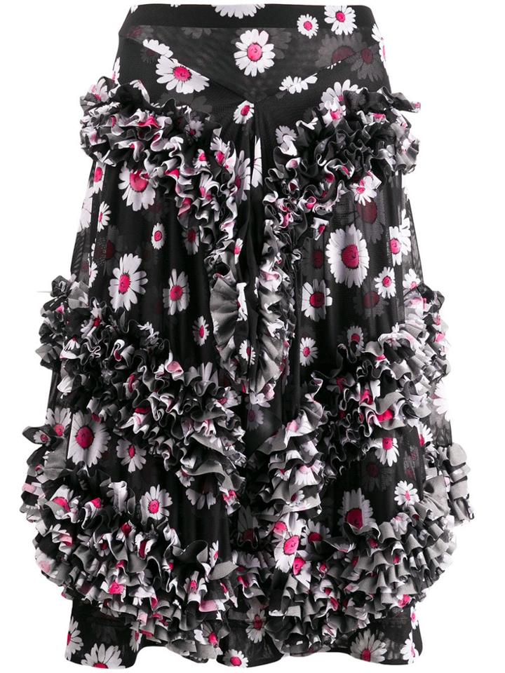 Molly Goddard Daisy Ruffled Skirt - Black