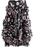 Molly Goddard Daisy Ruffled Skirt - Black