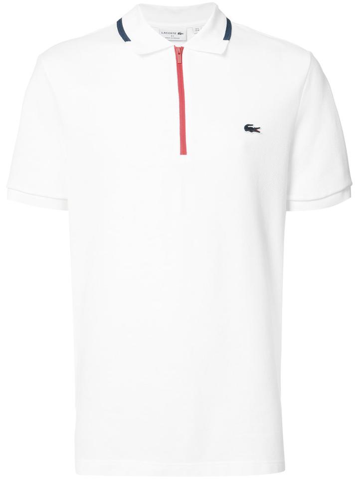 Lacoste - Embroidered Logo Polo Shirt - Men - Cotton - S, White, Cotton