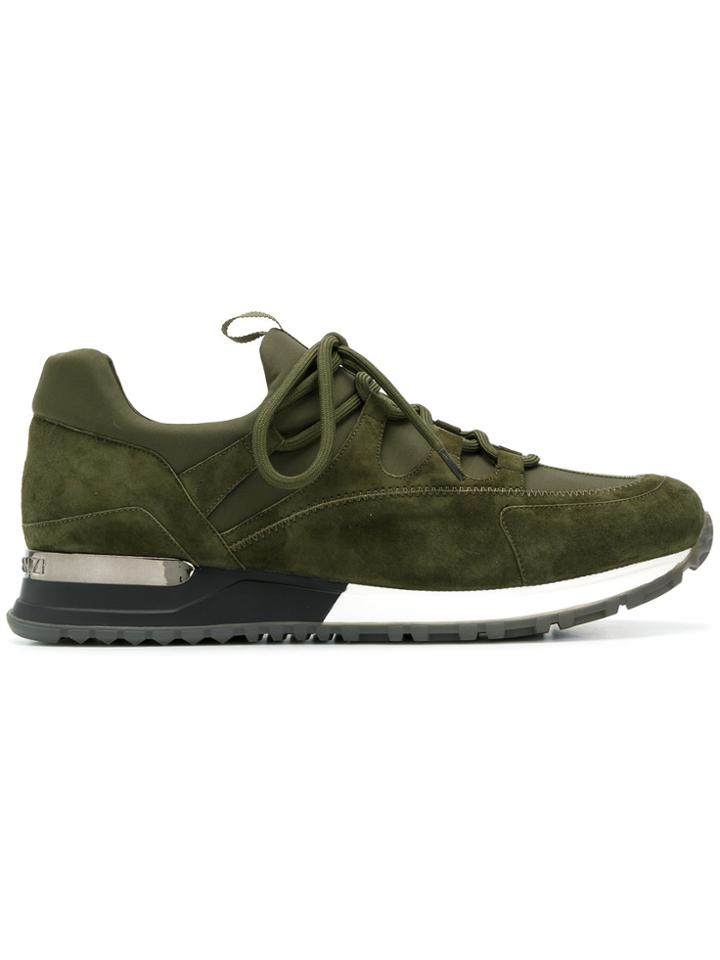 Gianni Renzi Lace-up Sneakers - Green