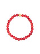 Nialaya Jewelry Faceted Bead Bracelet - Red