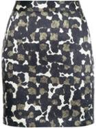 Dsquared2 Silk Camouflage Skirt