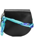 Mm6 Maison Margiela Ribbon Flap Shoulder Bag - Black