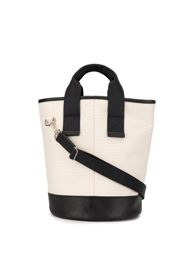 Cabas Laundry Bucket Bag - White