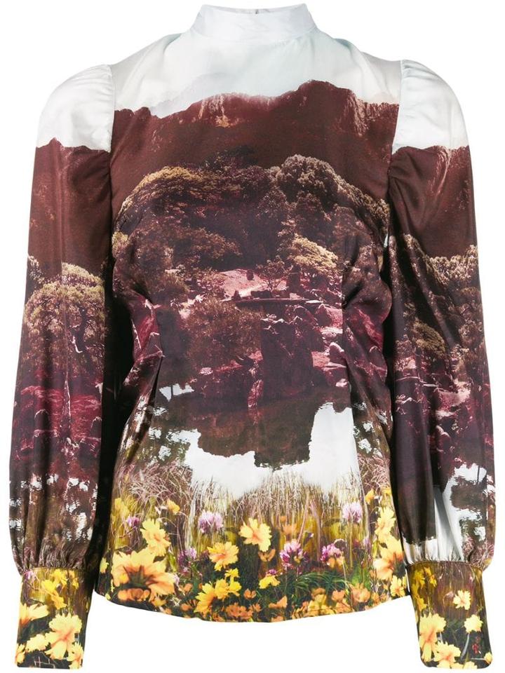 Baum Und Pferdgarten Fairyland Print Blouse - White