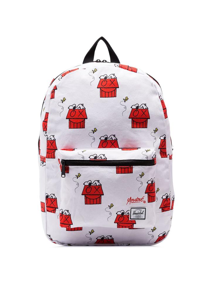 Herschel Supply Co. White Snoopy Skate Backpack