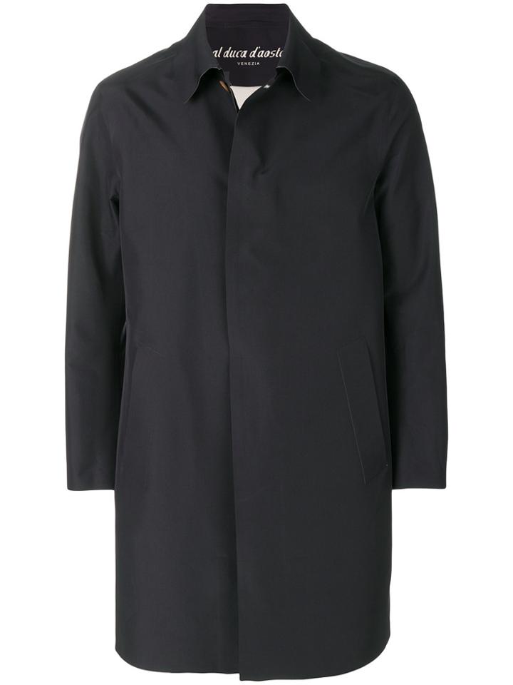 Al Duca D'aosta 1902 Single Breasted Coat - Blue