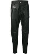 Diesel Washed Biker Trousers - Black