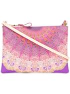 Etro Scarf Print Crossbody Bag, Pink, Cotton/polyester/pvc