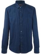 Michael Kors Denim Shirt, Men's, Size: Xl, Blue, Cotton