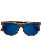 Retrosuperfuture 'classic Deep Brown' Sunglasses, Women's, Brown, Acetate