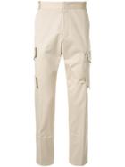 Wooyoungmi Cargo Pocket Slim-fit Trousers - Yellow
