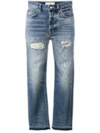 Golden Goose Deluxe Brand Ripped Jeans, Women's, Size: 27, Blue, Cotton/spandex/elastane