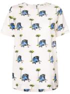 Odeeh Koala Print T-shirt - Nude & Neutrals