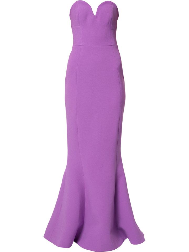 Rebecca Vallance Dahlia Gown - Pink & Purple