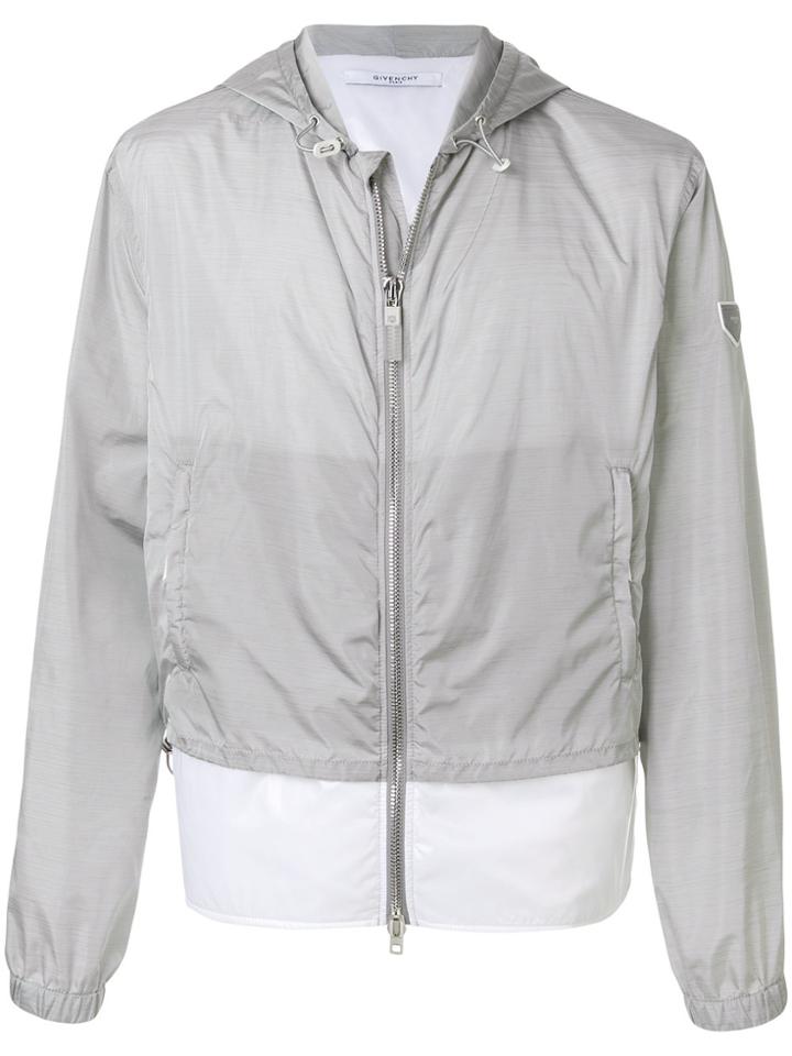 Givenchy Zipped Fitted Jacket - Grey