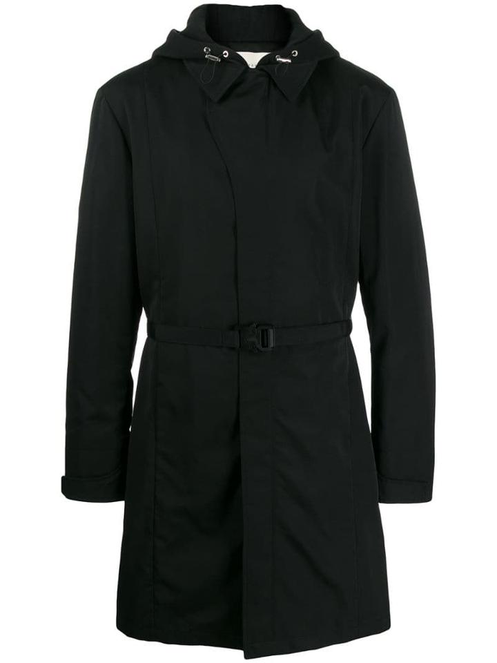1017 Alyx 9sm Belted Hooded Jacket - Black
