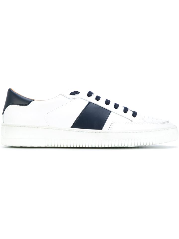 Eleventy Lace Up Trainers - White